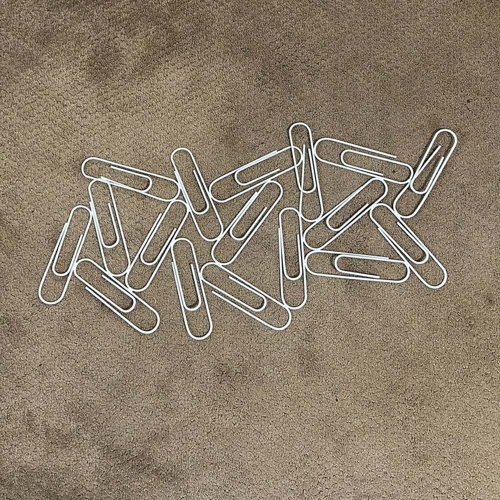 Paper Clip Wall Decor